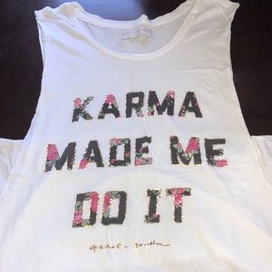 Spiritual gangster tank top